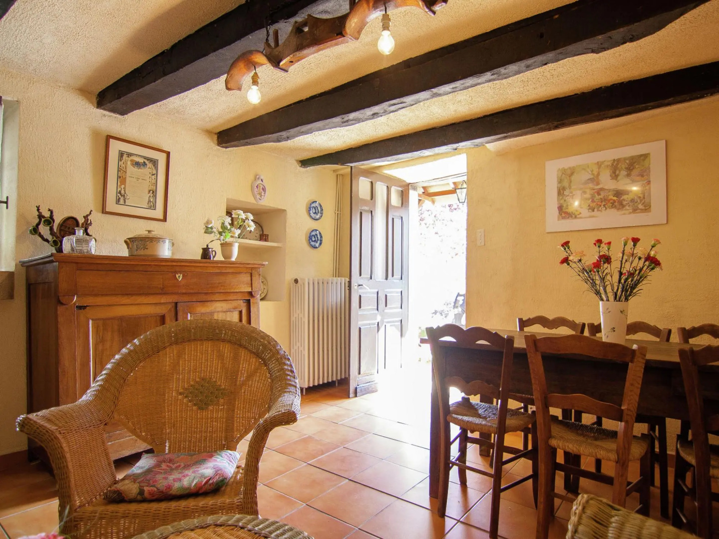 Tasteful Cottage in Roziers With Terrace,garden,bbq, Parking