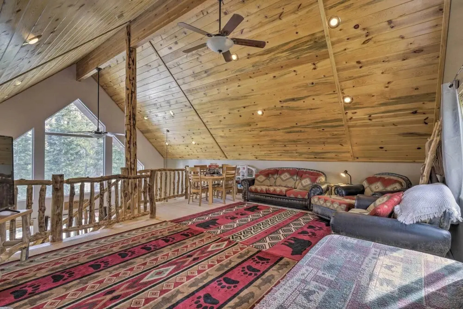 Cabin w/ Deck & Fire Pit in Duck Creek Village