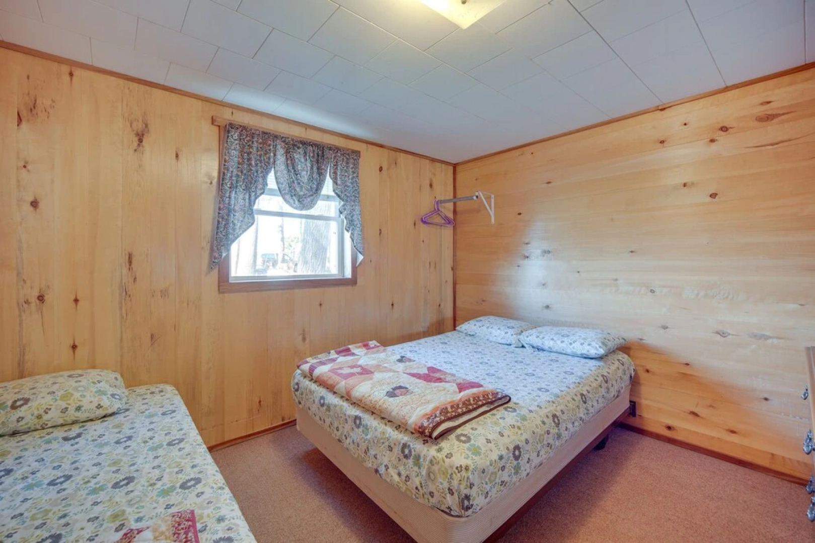 Stone Lake Cabin w/ Private Deck & Fire Pit!