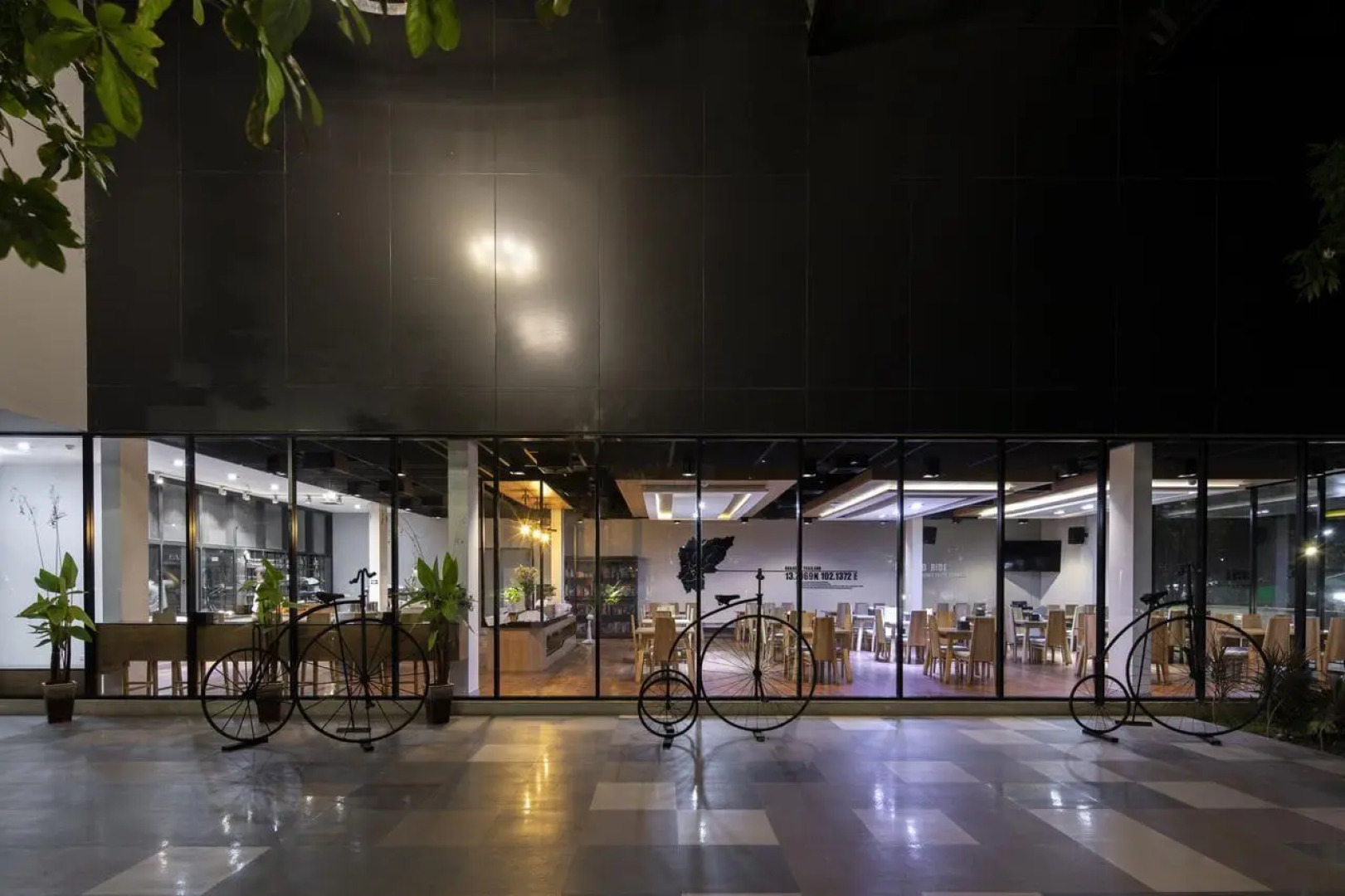 The VELO'S hotel and BMX Pump Track