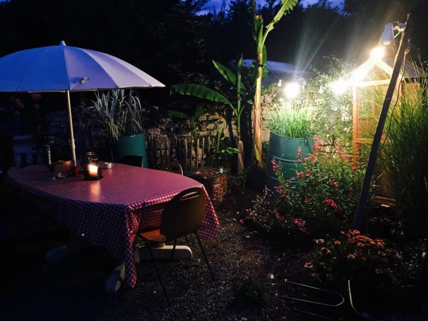 La Grange a Mémé, en pleine nature, Sauna