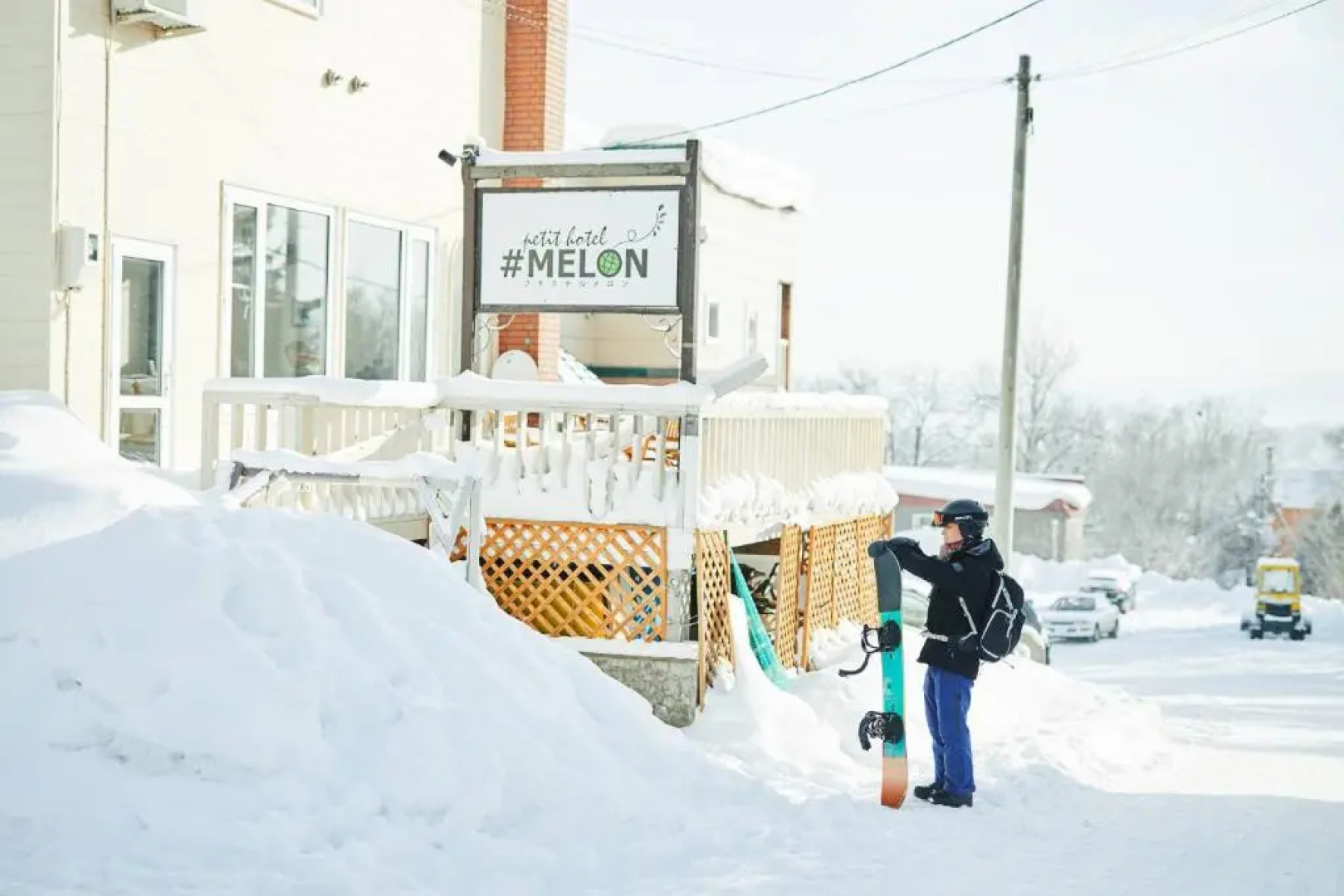petit-hotel #MELON Furano