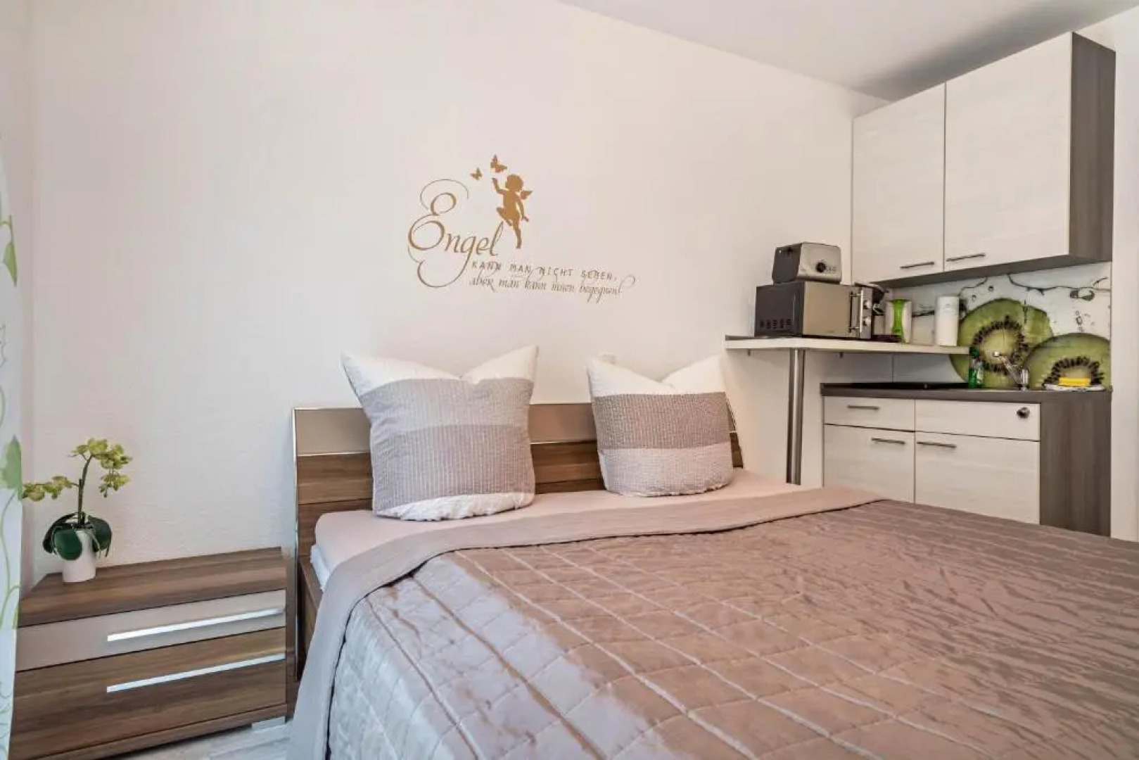 Apartment mit Kaffeeküche für Zwei