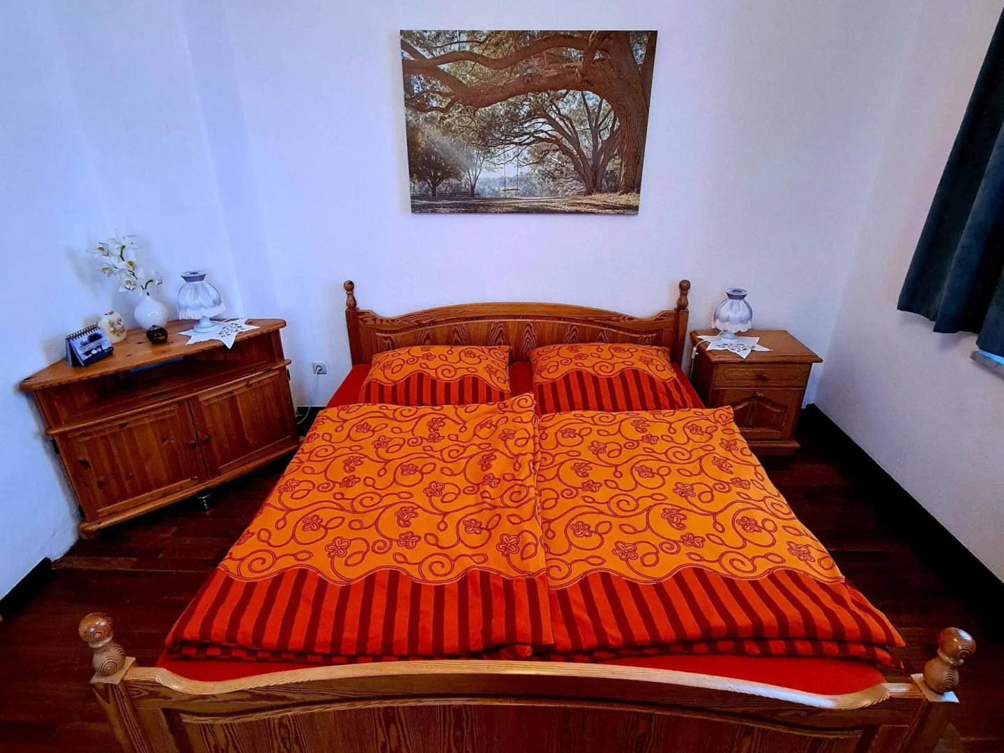 Cozy holiday apartment in Falkenstein with a fireplace