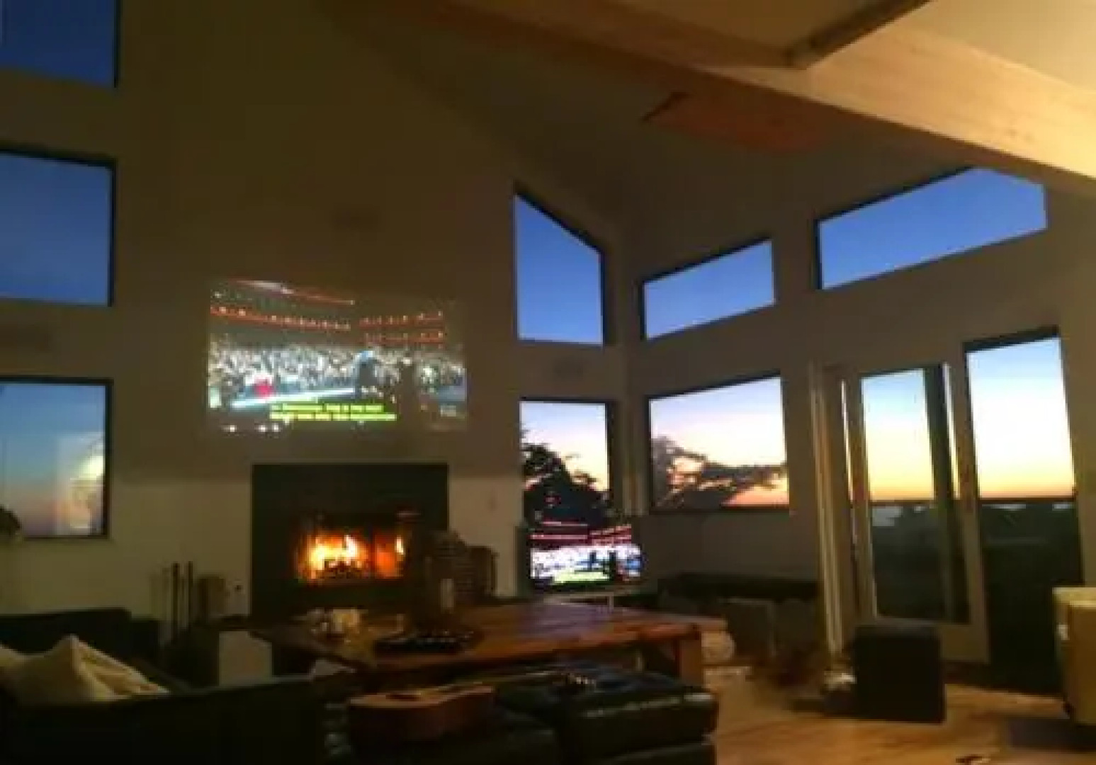 Northern Lights Hot Tub Game Room Expansive and Spacious