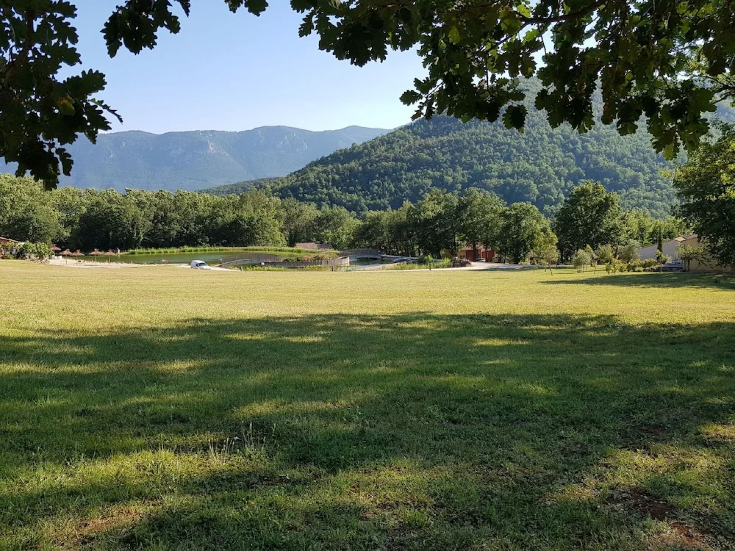 Tidy Bungalow With Dishwasher on a Green Domain