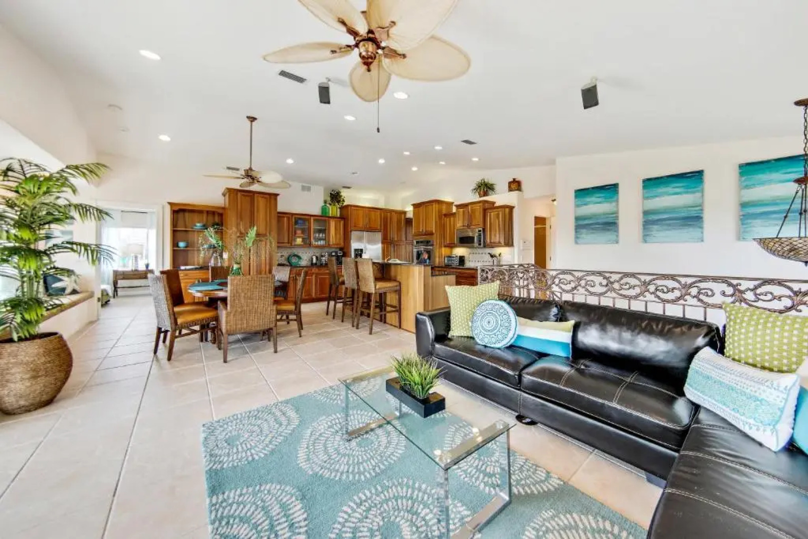 Oasis by the Sea Beach Front Community - Luxurious Pool Spa Home with Waterfall - Sleeps 10 - Come