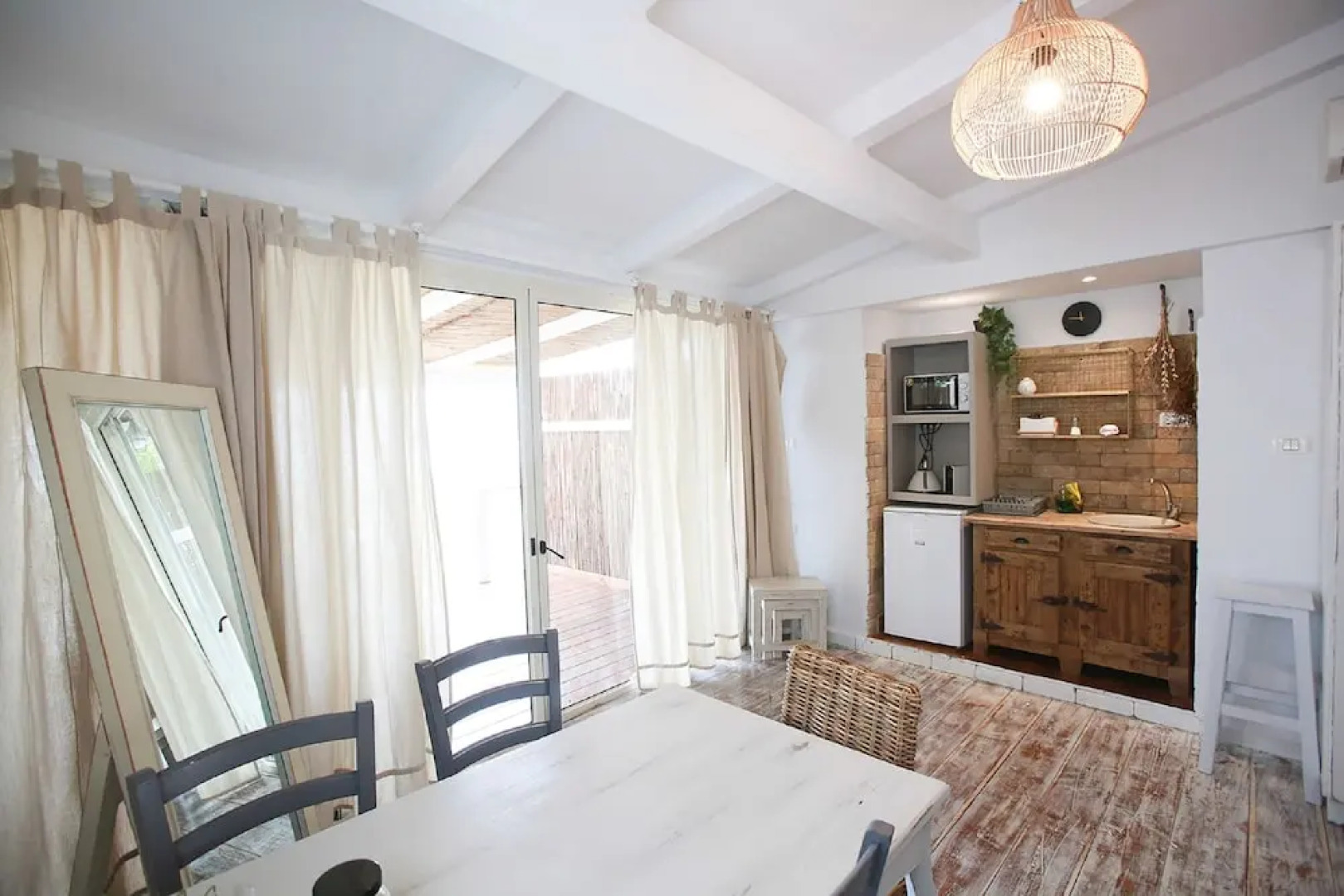 The White Cabins - View