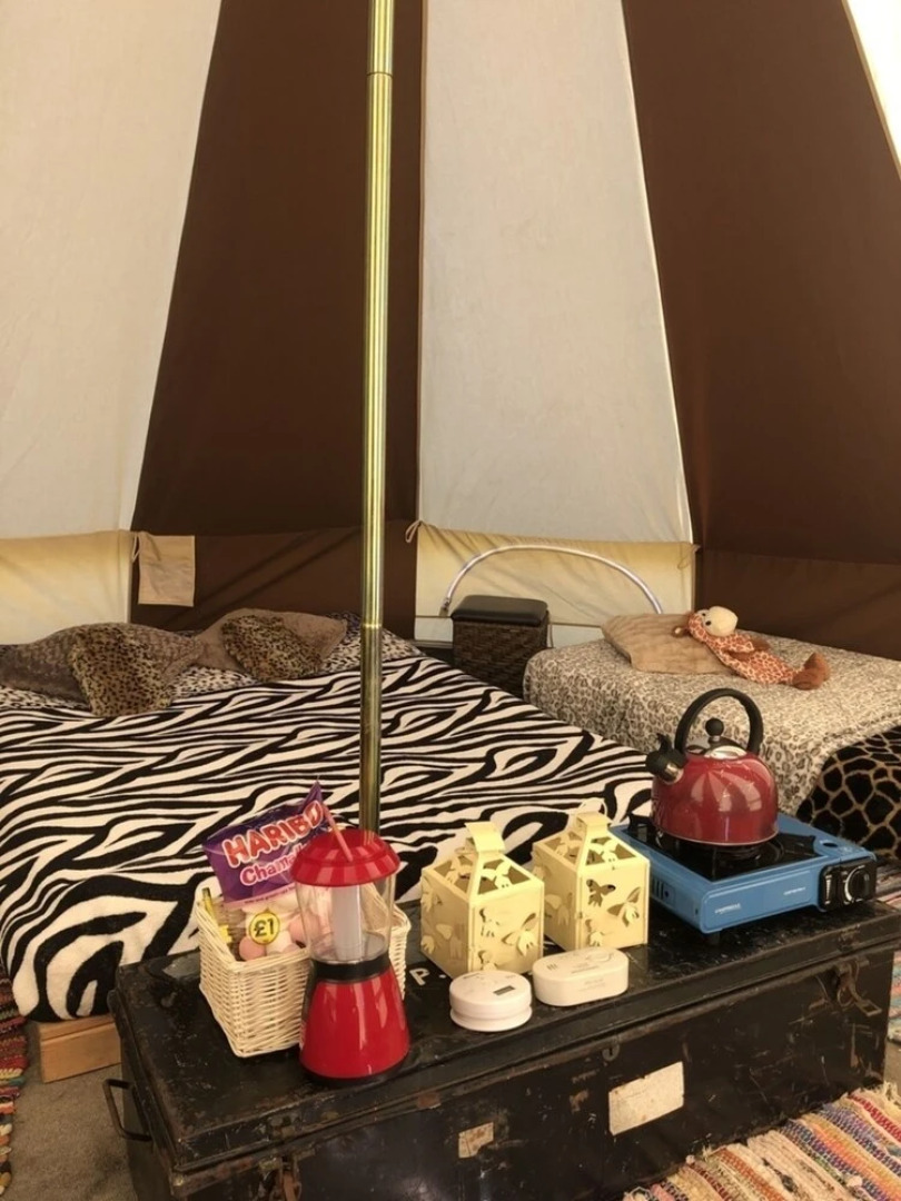 Fully Equipped Bell Tent 2