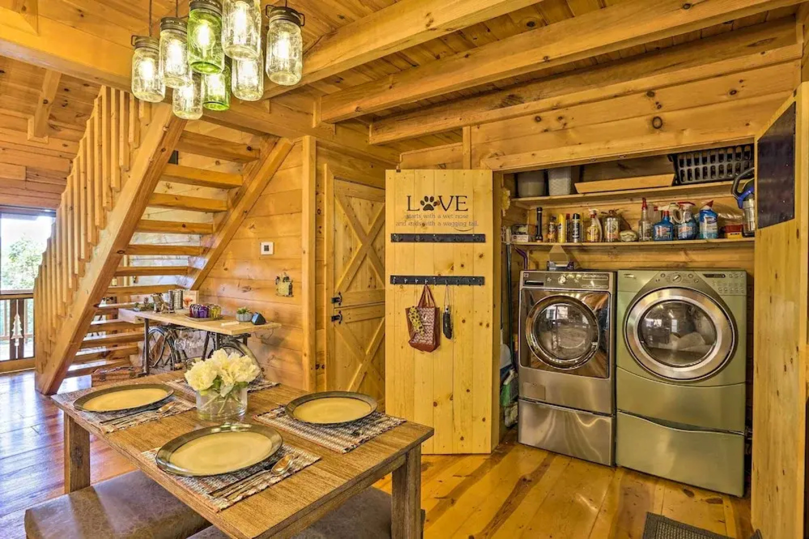 Lovely Log Cabin + Bunkhouse w/ Views & Yard!