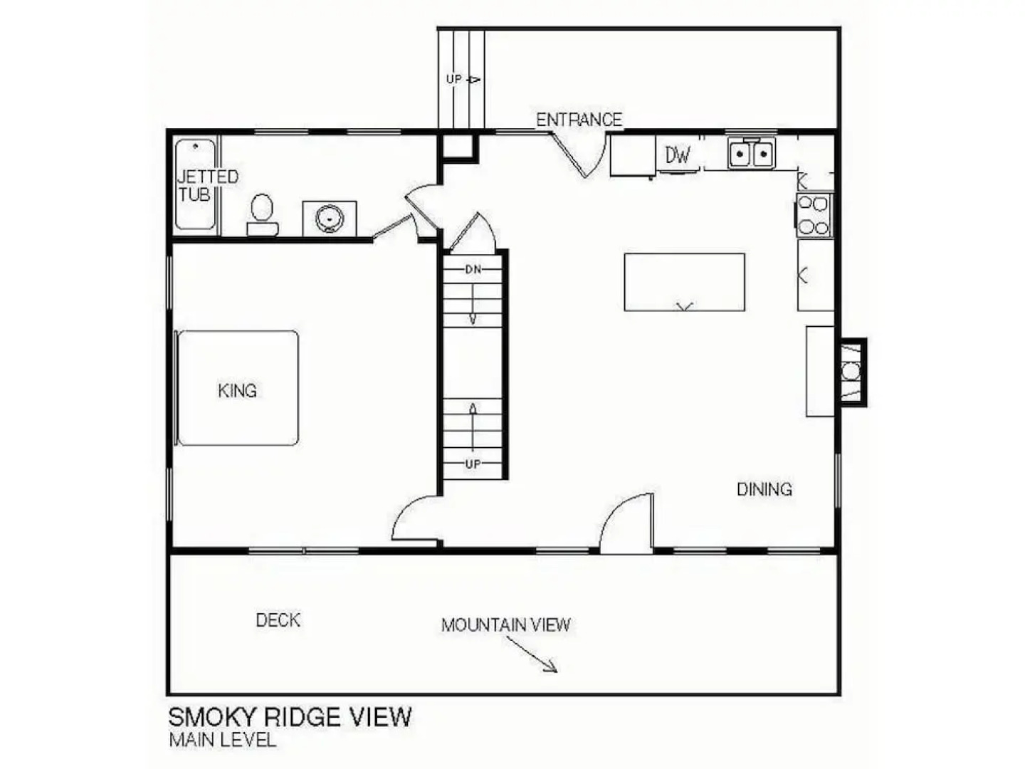 Smoky Ridge View - Three Bedroom Cabin