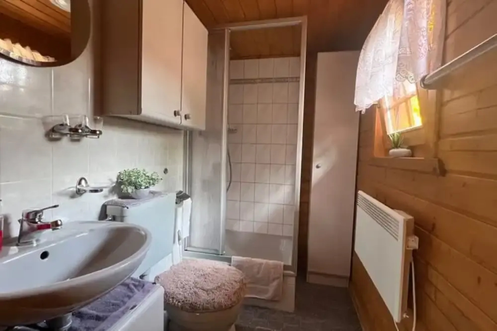 Log Cabin Near Baltic Sea Lighthouse