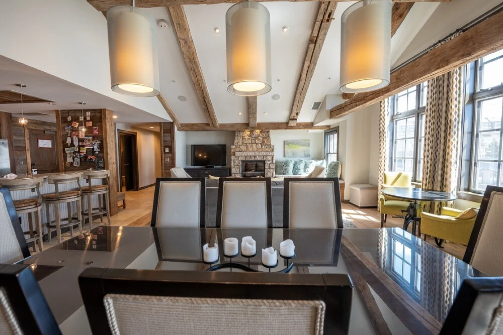 Three Bedroom Mountain Chic 6th Floor Penthouse with Amazing View 3 Condo - No Cleaning Fee! by RedAwning