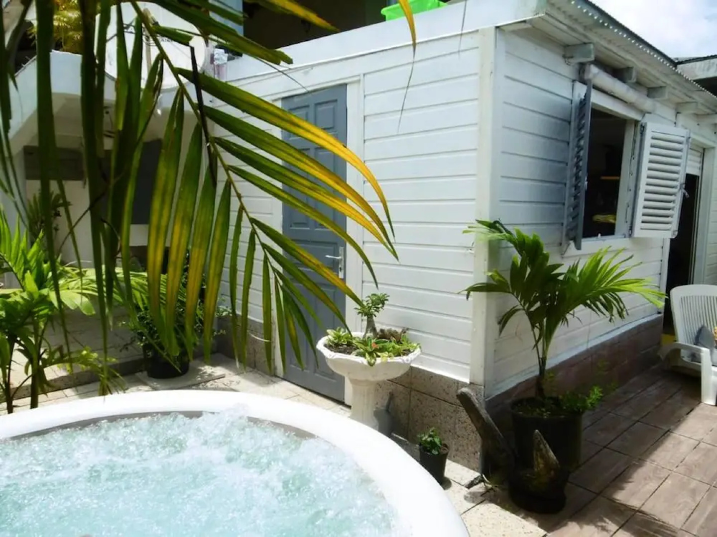 Bungalow With one Bedroom in Sainte-rose, With Private Pool, Enclosed Garden and Wifi - 4 km From the Beach