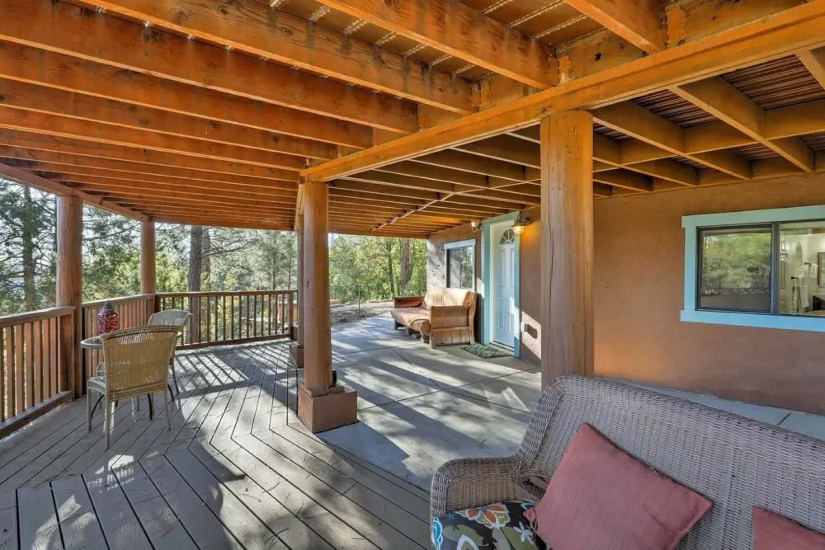 Secluded Flagstaff Apt on 4 Acres with Spacious Deck