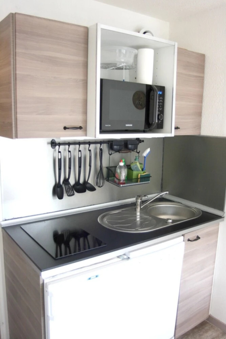 Studio in Le Corbier, With Wonderful Mountain View and Balcony - 100 m