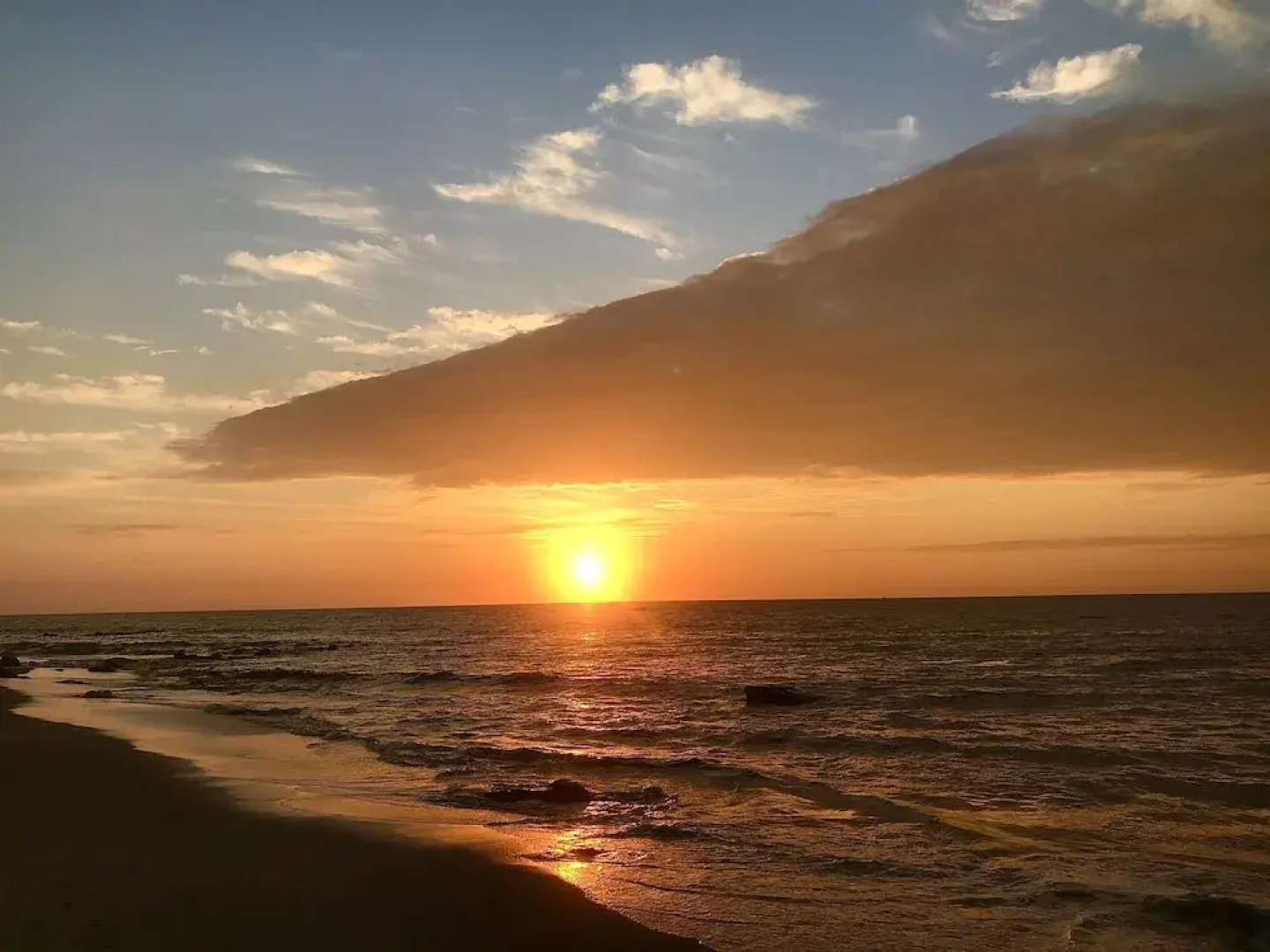 Bella casa en la playa de Canoas de PS