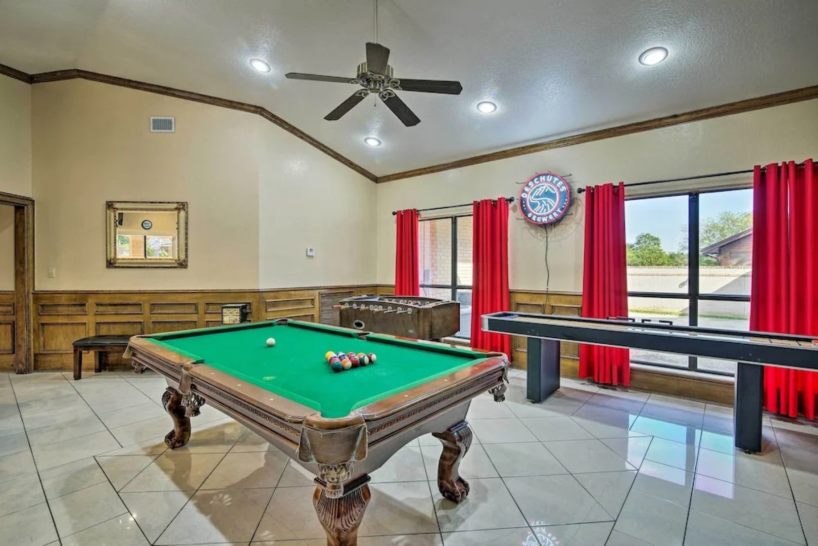 Pool & Game Room: Waterfront Harlingen Home