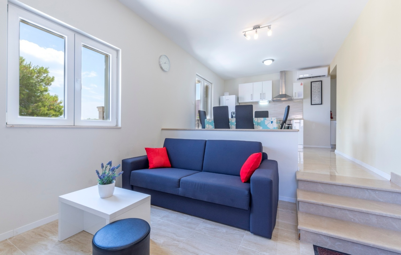 Apartment Dalis - open swimming pool: A2 prizemlje Cove Osibova (Milna), Island Brac