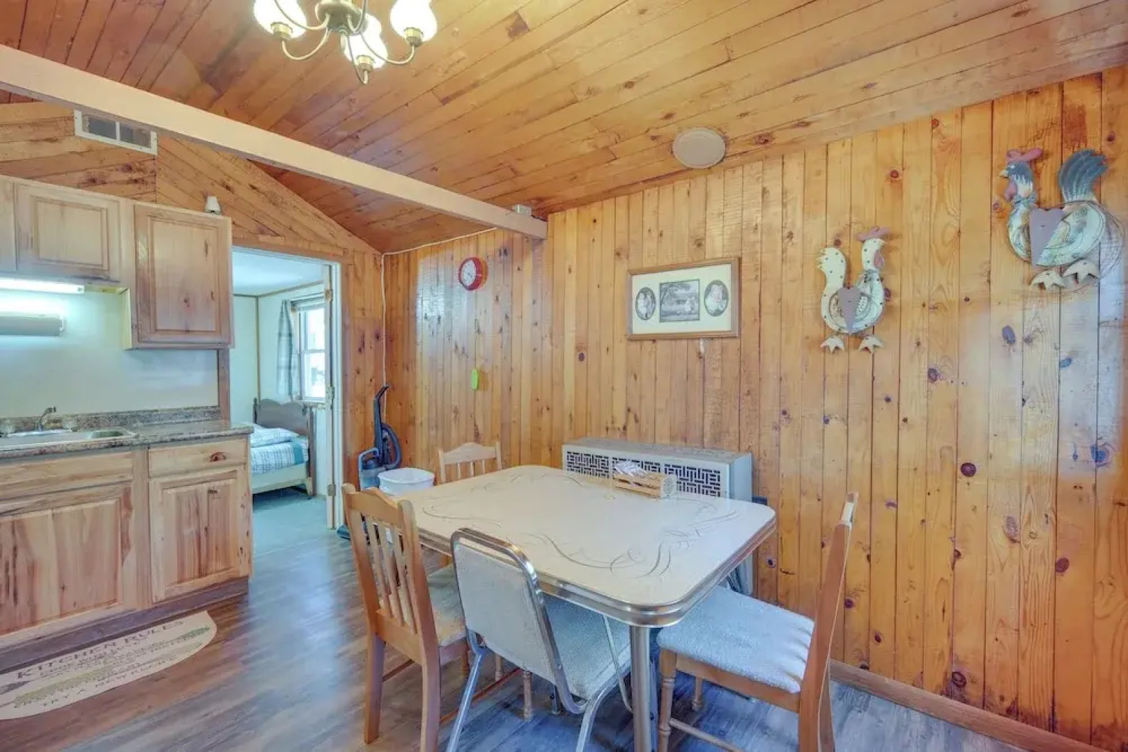 Rustic Cabin w/ Fire Pit, Steps to Sand Lake!