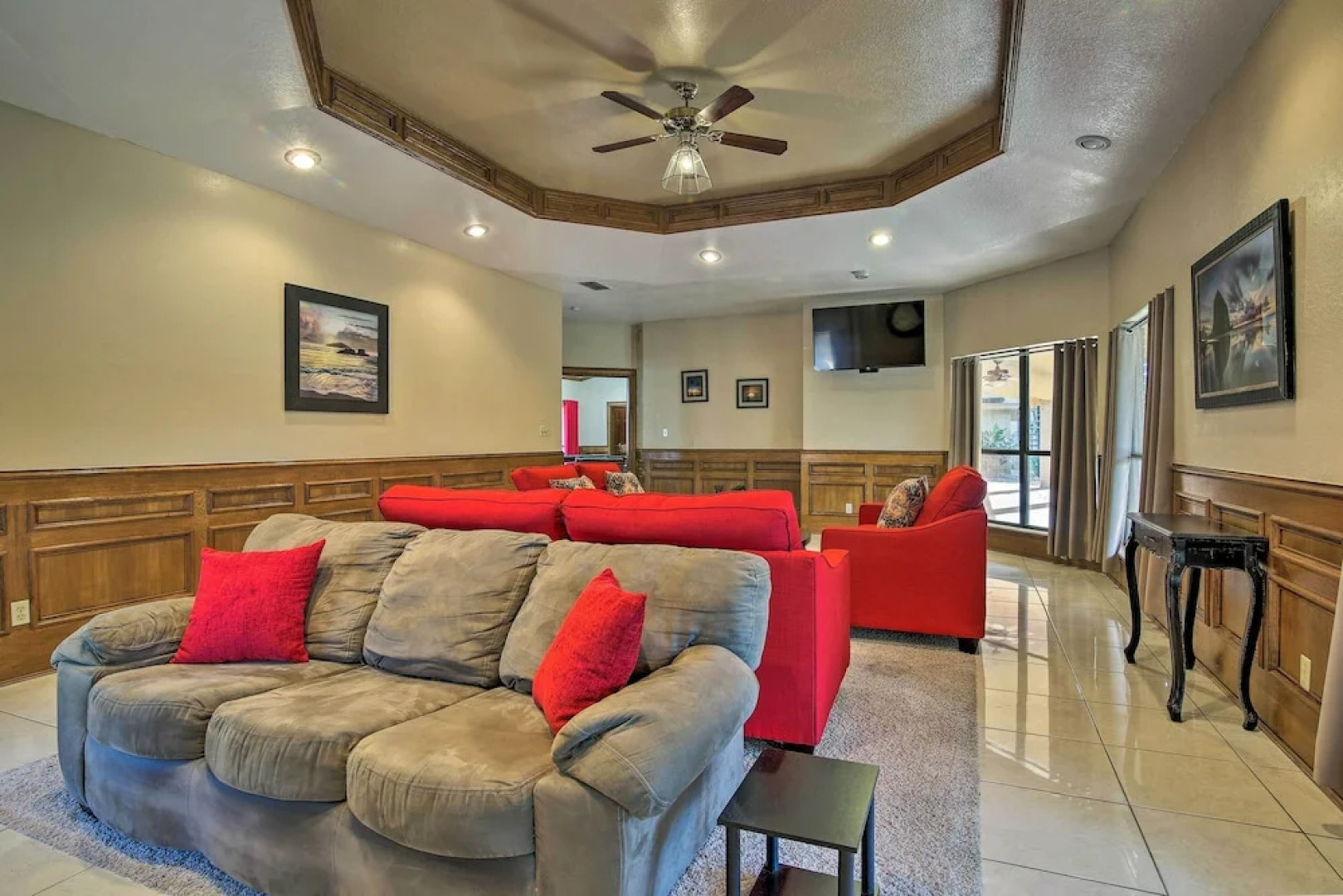 Pool & Game Room: Waterfront Harlingen Home