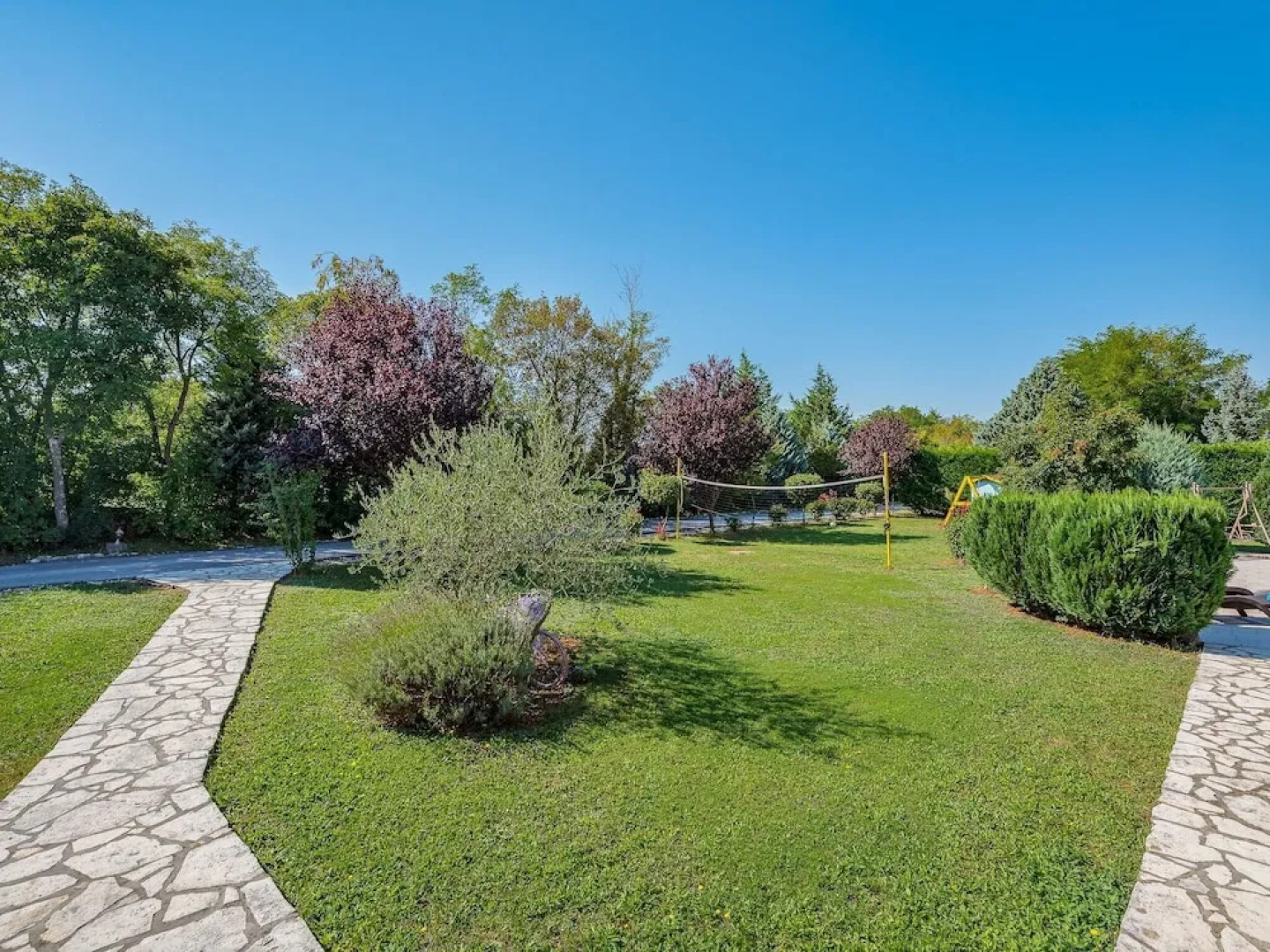 Rustically Furnished Villa With Swimming Pool and Spacious Yard Near Labin