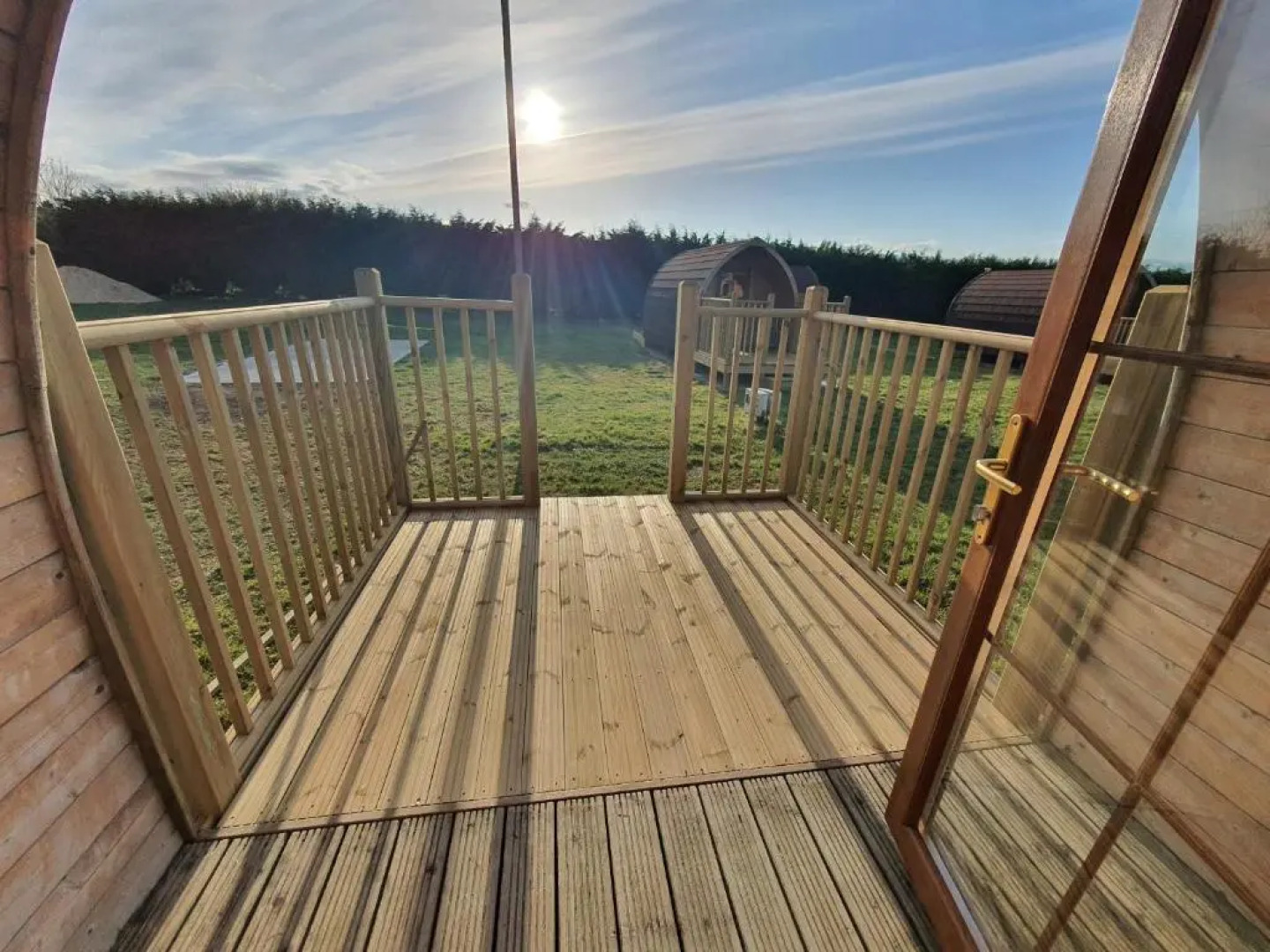 Rustic Pods Riverview Holiday Park