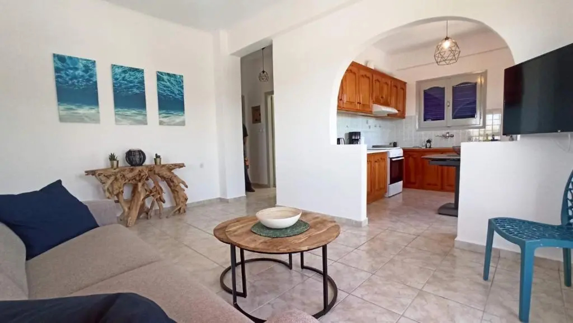 Villa Blue Cocoon - Chrani Messinia Péloponnèse- sea view 800 m from beach