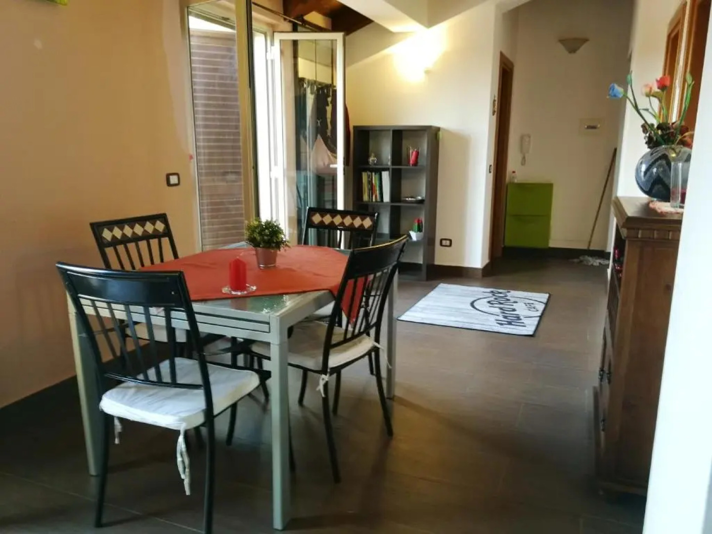 2 bedrooms appartement with furnished balcony and wifi at Casalvecchio Siculo 6 km away from the beach
