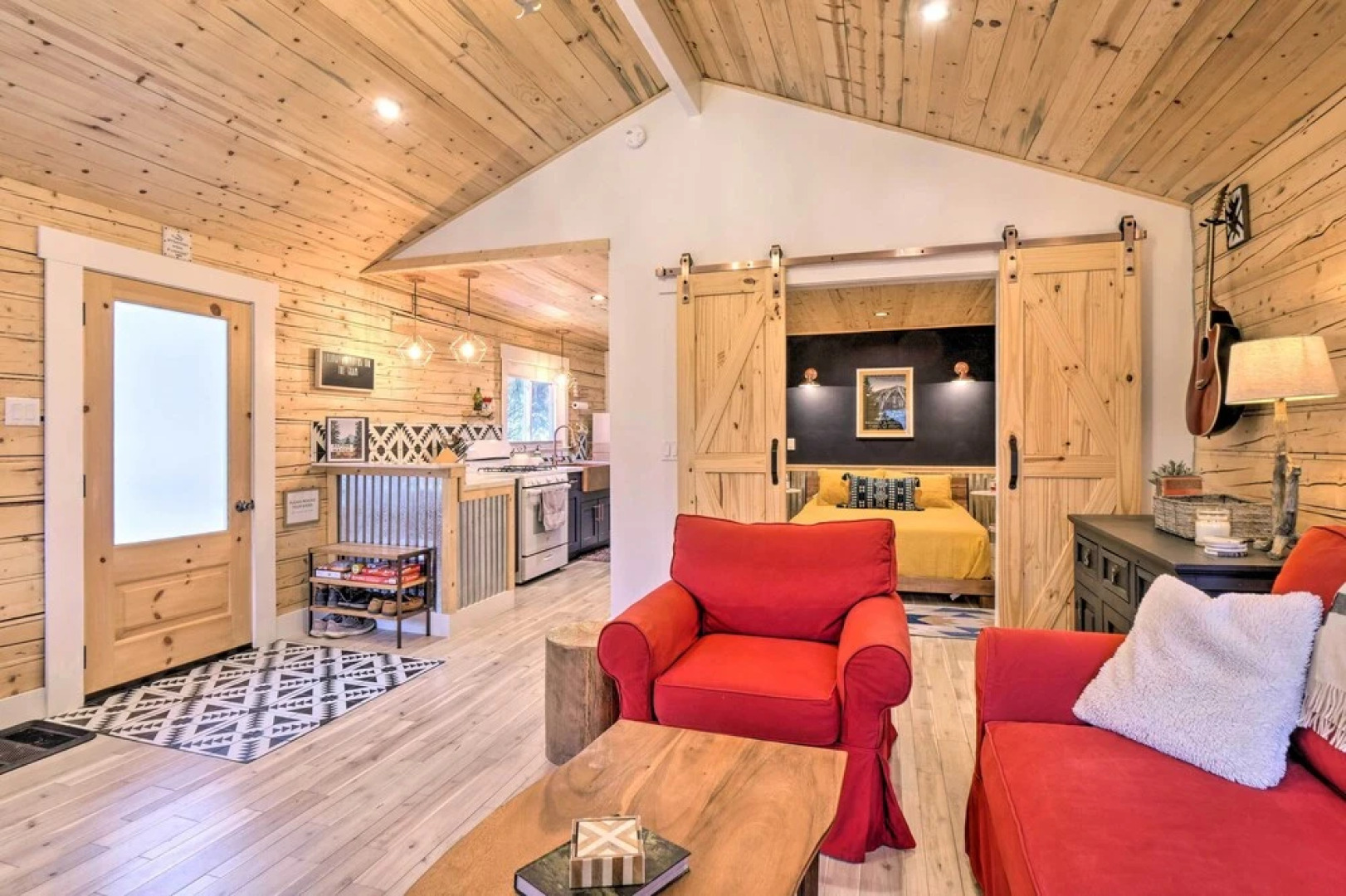 Picturesque Alma Log Cabin w/ Deck & Grill!