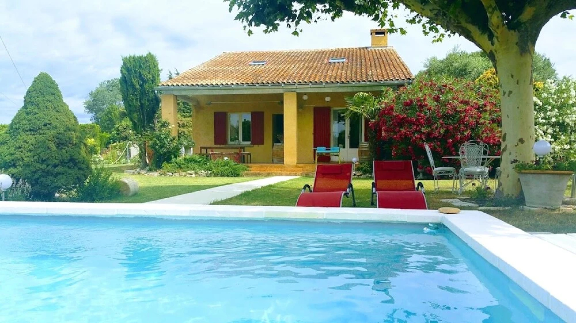 Villa With 3 Bedrooms in Velleron, With Private Pool, Enclosed Garden