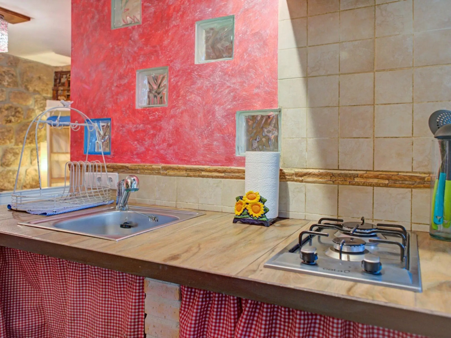 Rural Apartment in Galapagar with Garden, Pool and Spa