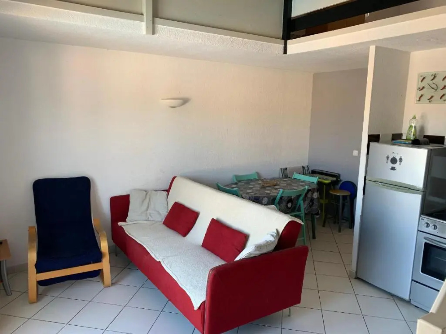 Appartement en duplex à 400 m de la plage dans résidence avec piscine commune 1 chambre 4 couchages WIFI LXOND47