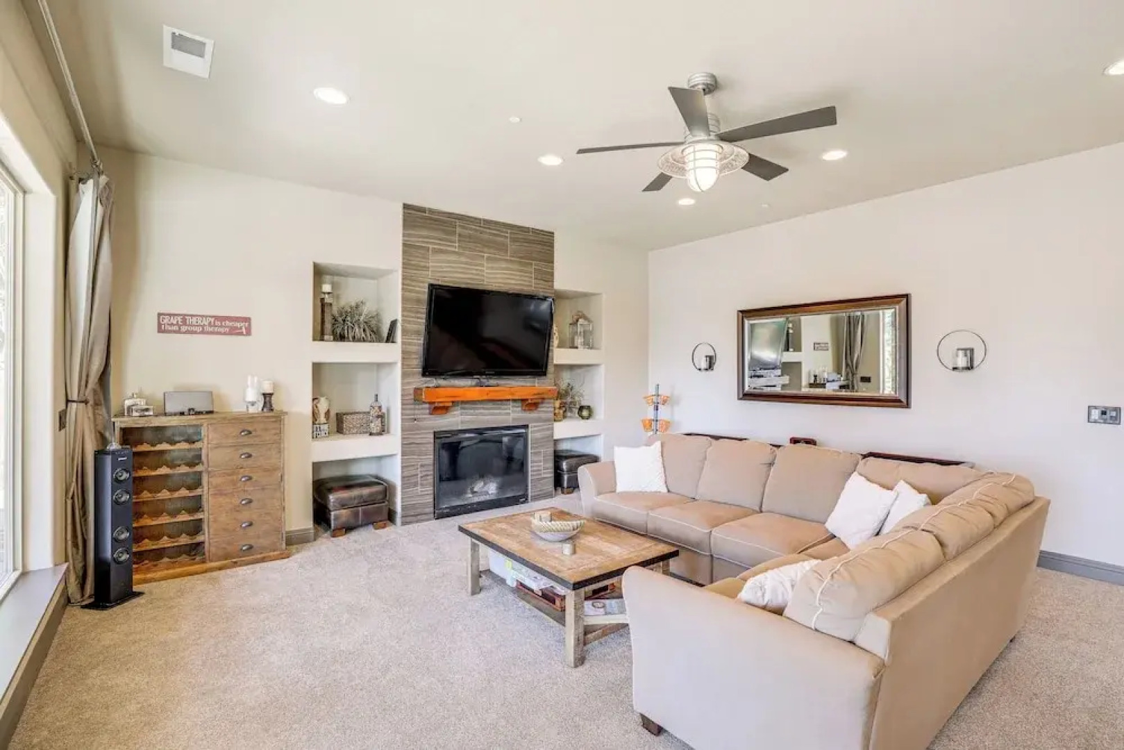 Fire Pit + Views: Serene Lake Almanor Retreat