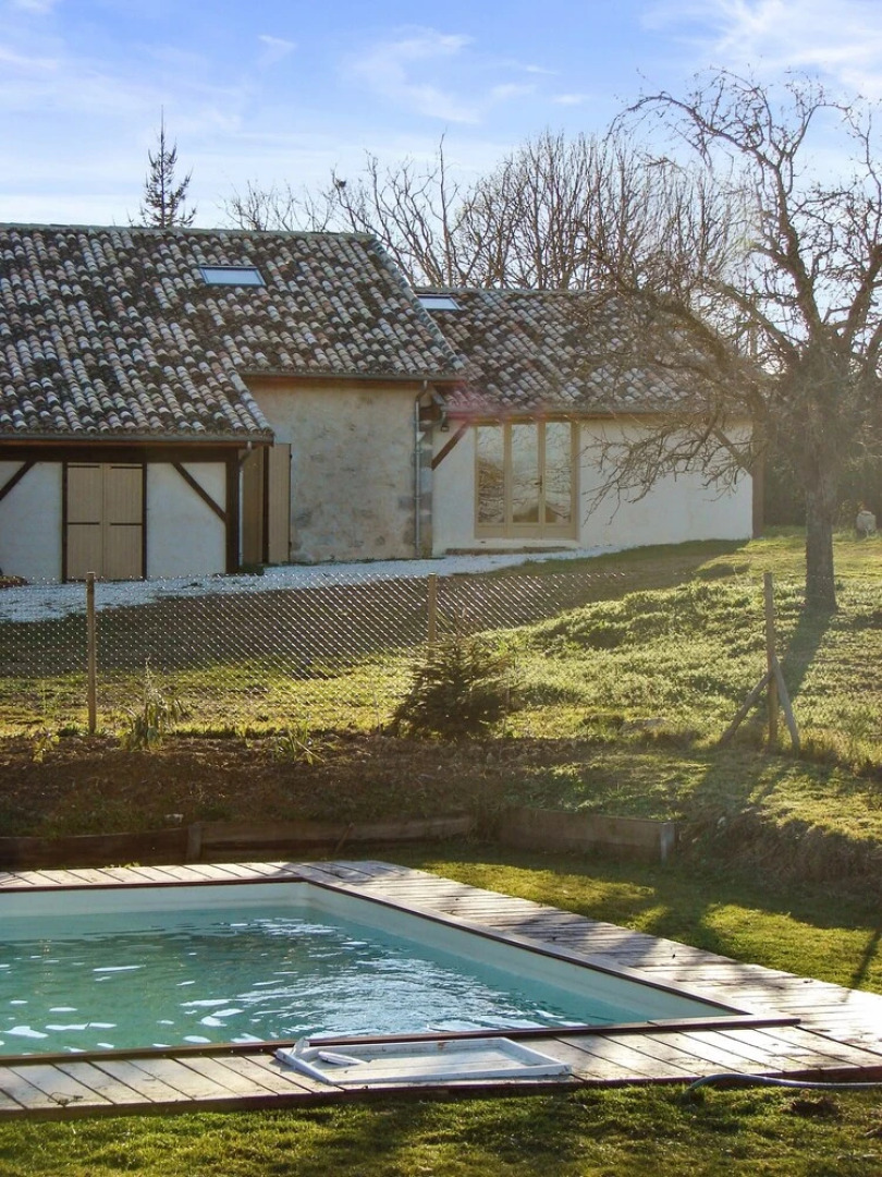 House With 2 Bedrooms in Agnac, With Pool Access and Enclosed Garden