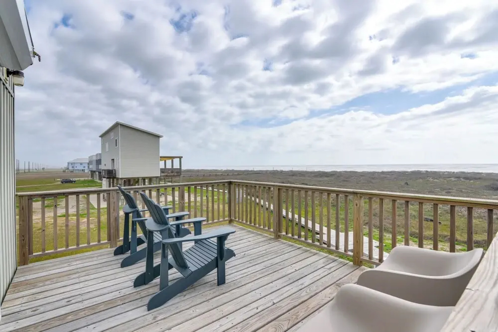 Boardwalk to Beach: Ocean-view Surfside Home!