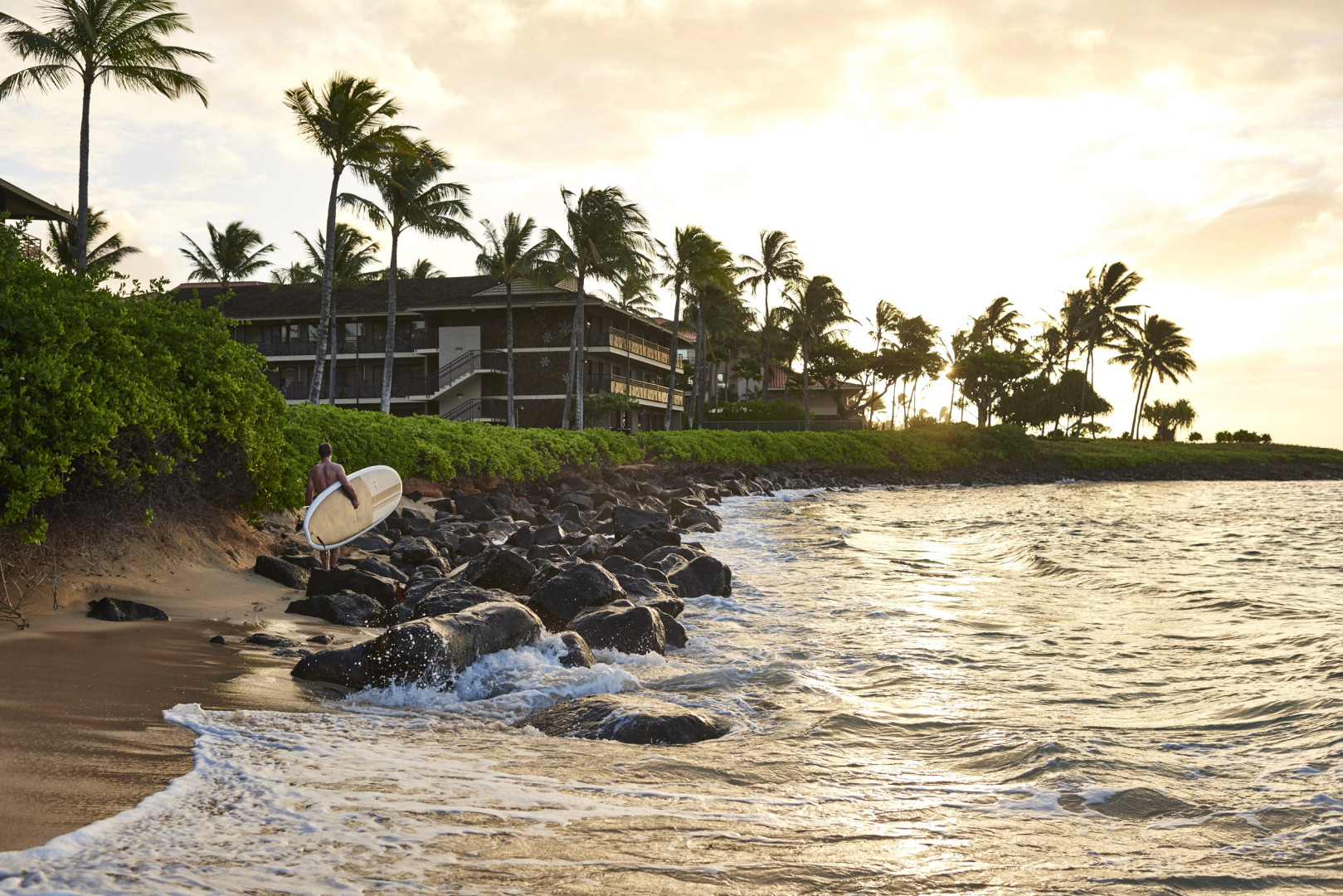 Ko'a Kea Resort on Po'ipu Beach