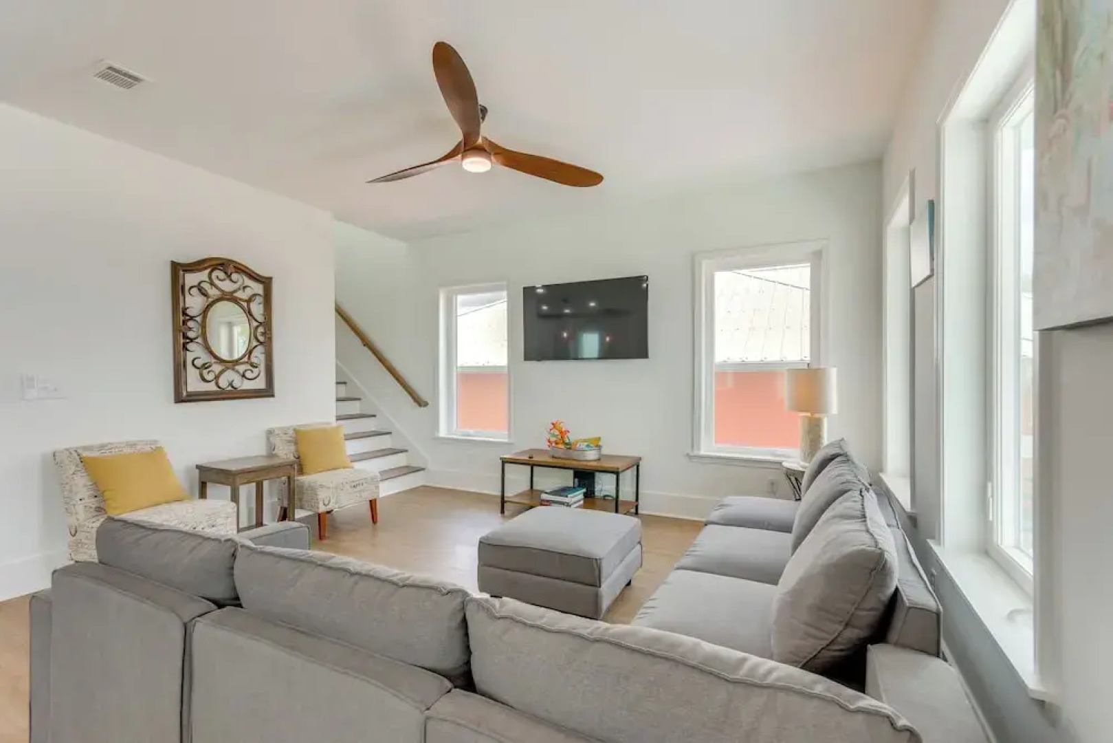 Walk to Beach: Home w/ Ocean View in Navarre!