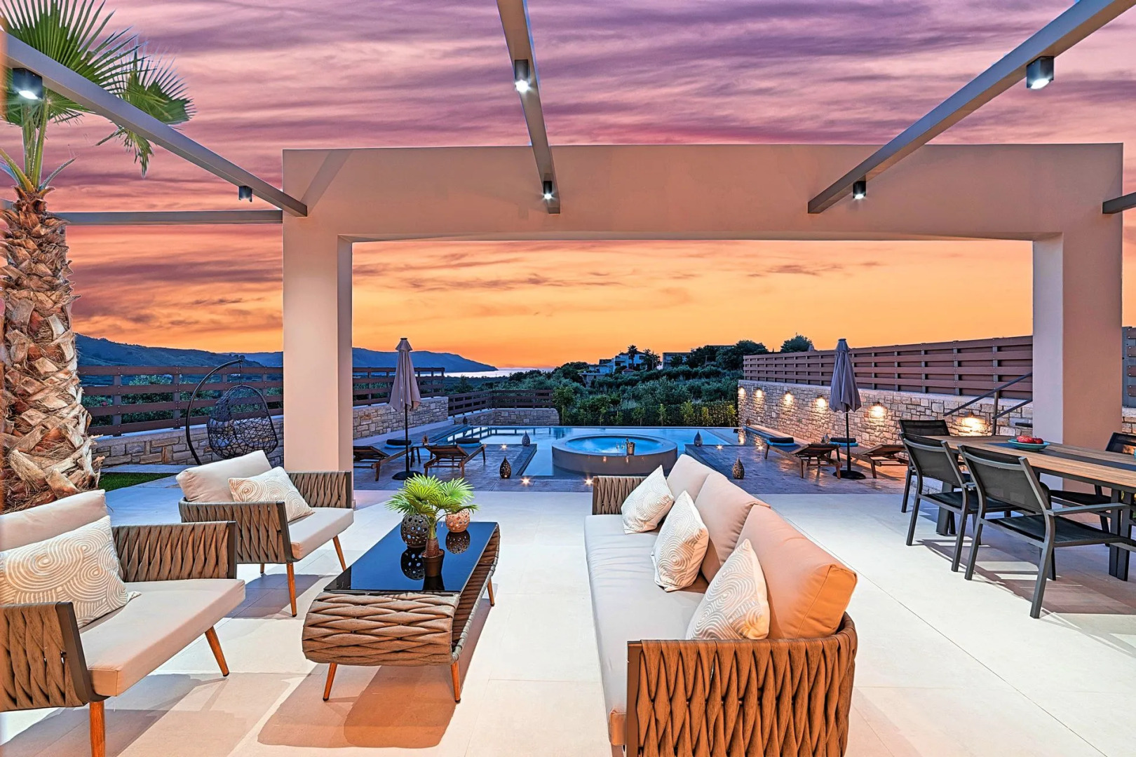 Minoas Villas Heated Pool