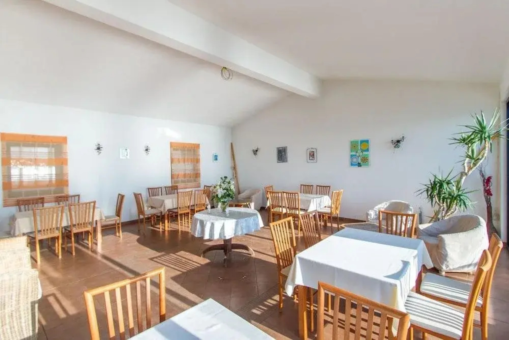 Villa Tamaris on the beach