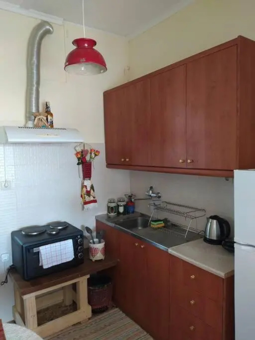 Doll house next to the sea