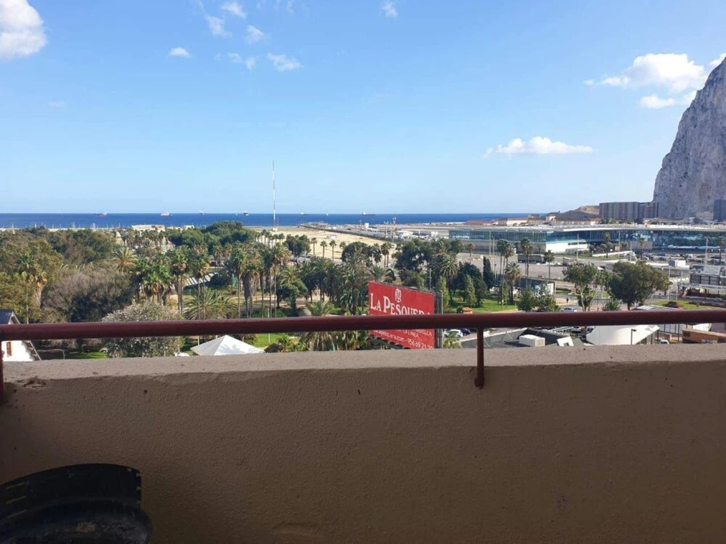 Apartment With 3 Bedrooms in La Línea de la Concepción, With Wonderful sea View, Furnished Balcony and Wifi Near the Beach