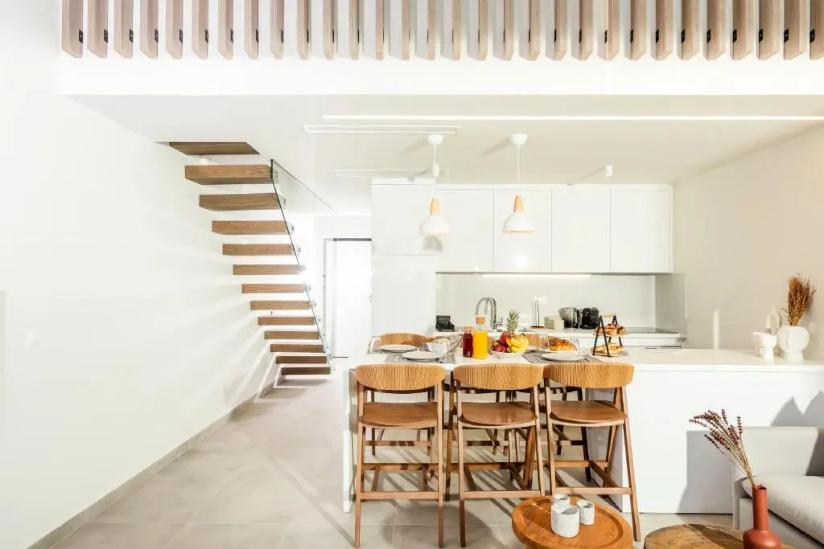 Serene seafront homes