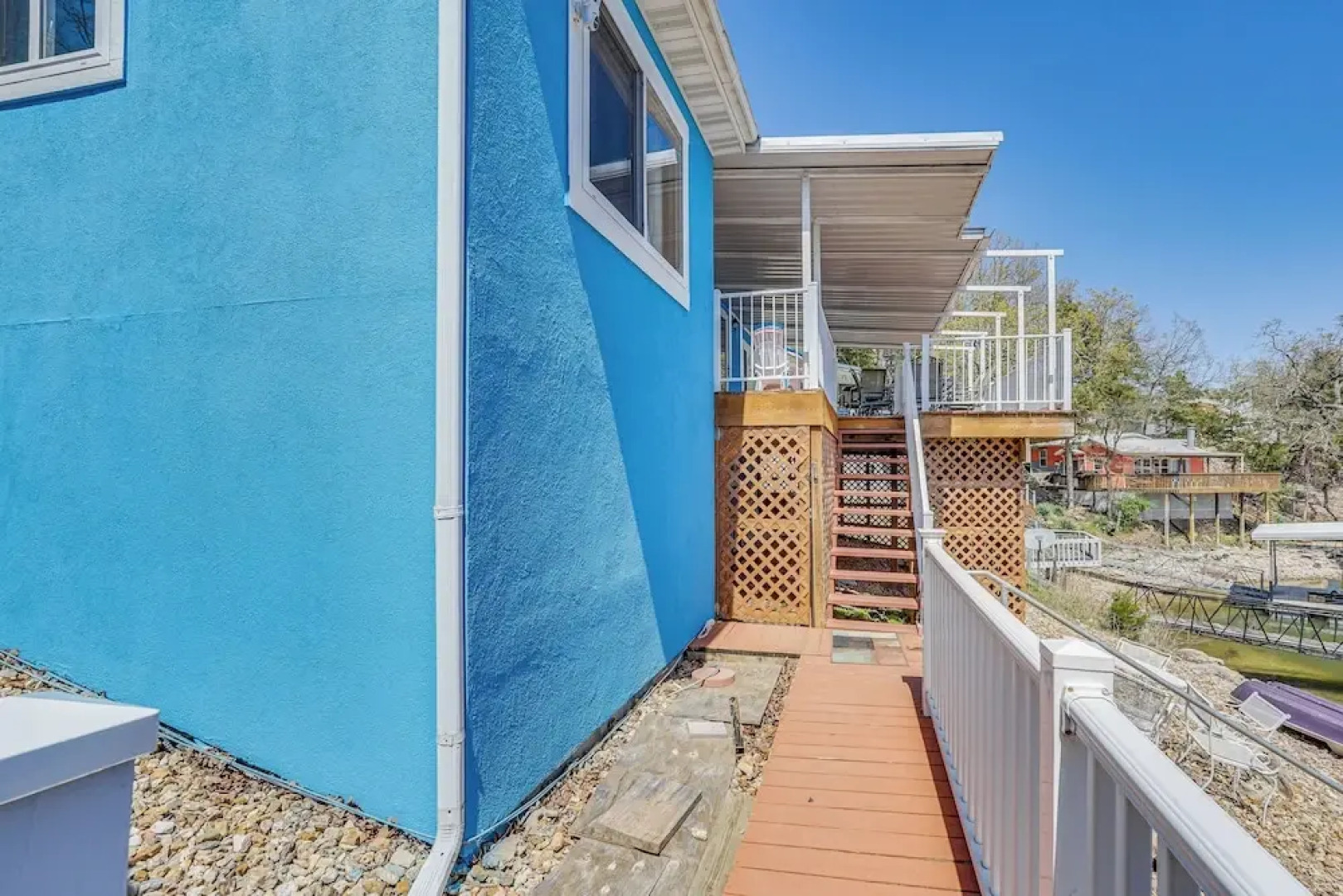 Private Dock at Waterfront Lake of the Ozarks Home