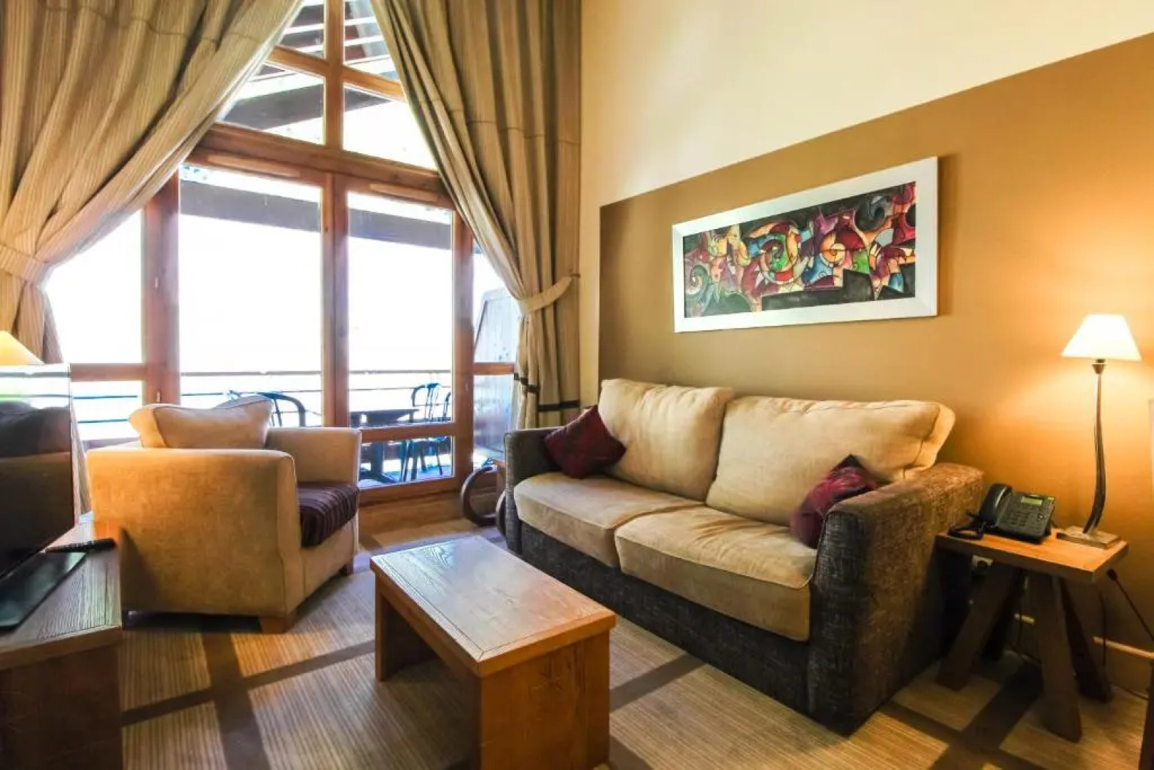 Les Terrasses d'Eos, 1-bed apartment with fireplace, Ski in, Ski out