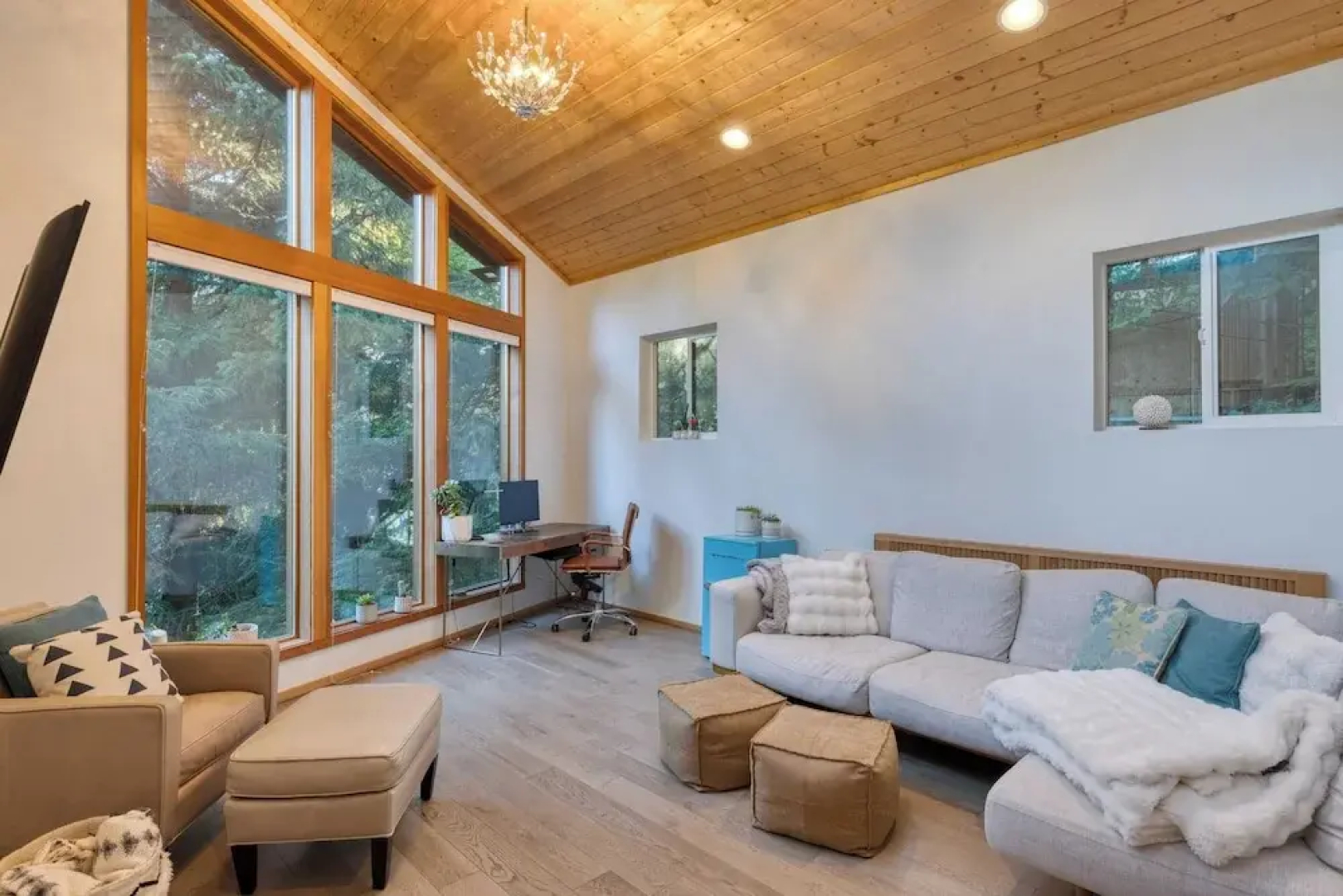 Coastal Escape w/ Balcony, Firebowl & Ocean Views Near Manzanita Sunset House by Avantstay
