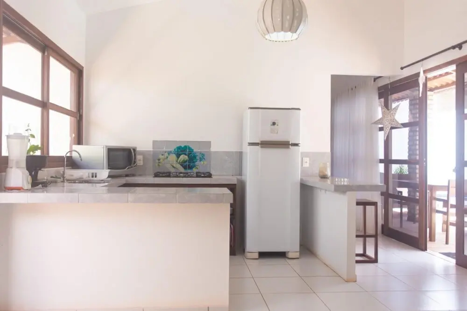 Paradis aca Casa Tropical com Piscina e 3 Su tes