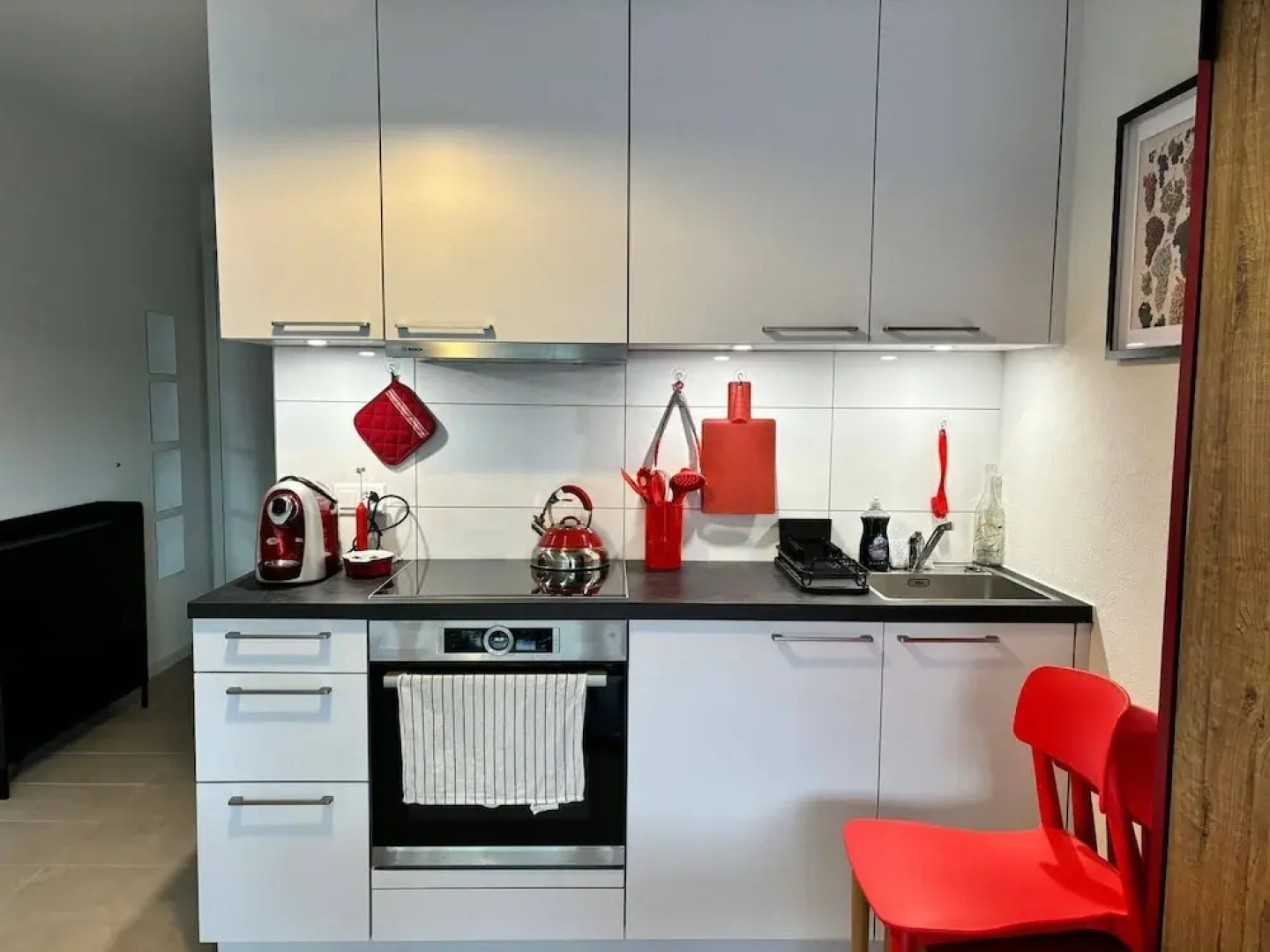 Grape Place With Washing Machine