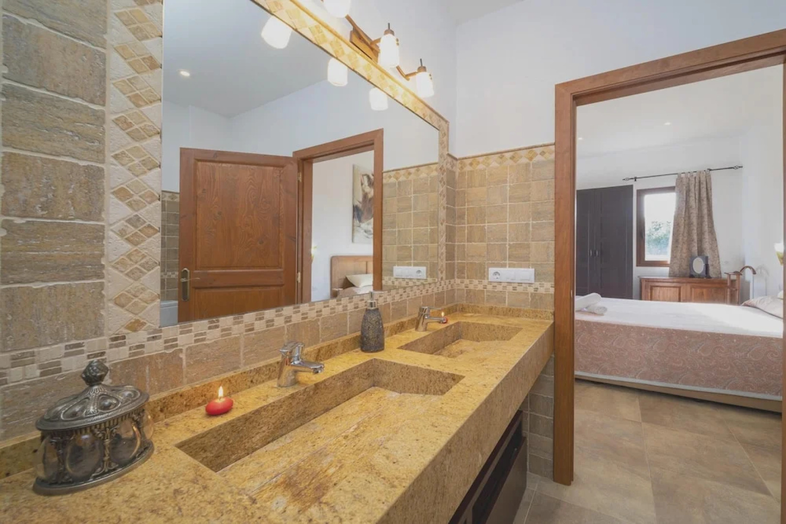 Villa With 5 Bedrooms in Sant Carles de Peralta, With Wonderful Mountain View, Private Pool, Furnished Garden Near the Beach