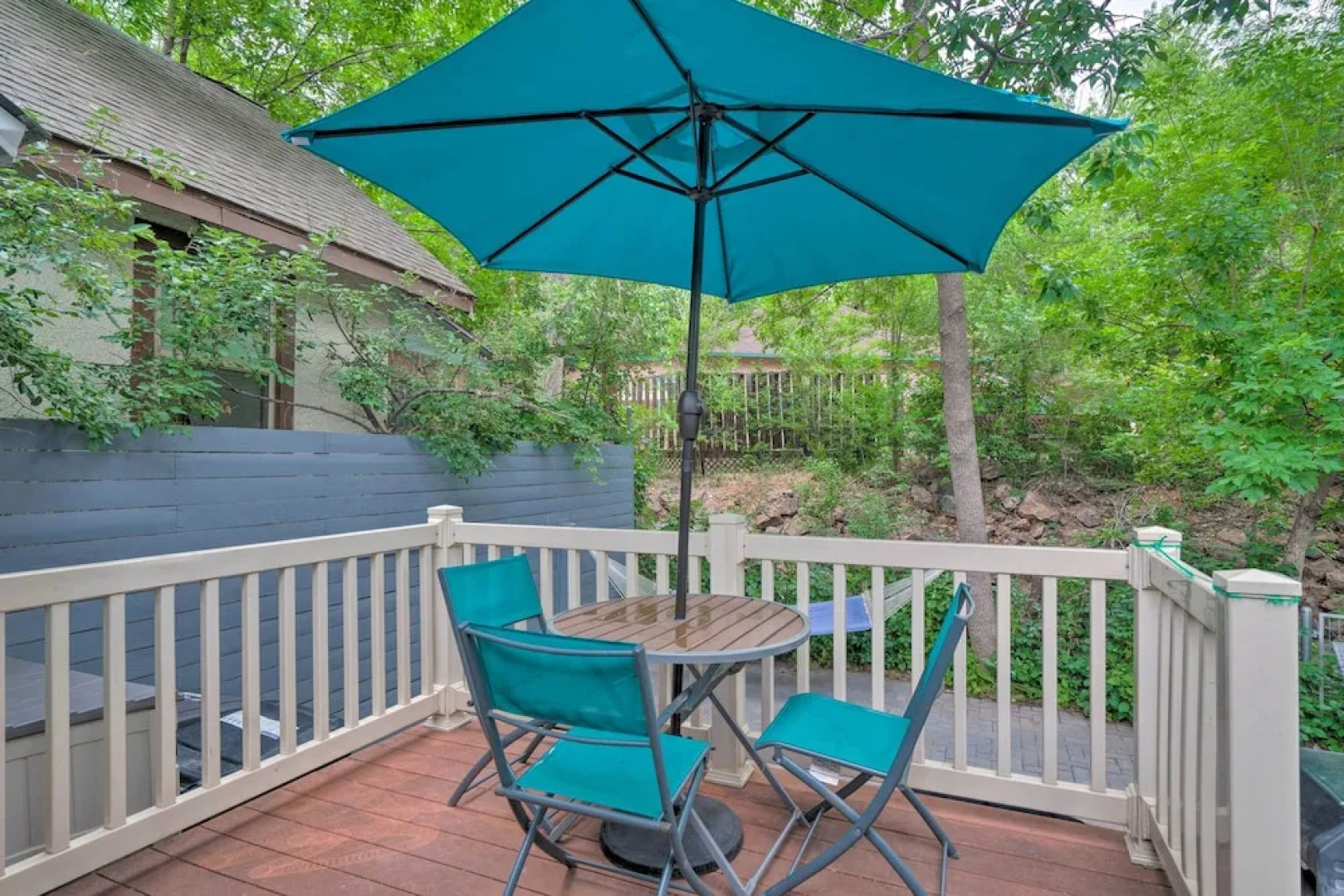 Creekside Home w/ Patio, Walk to Manitou Incline!